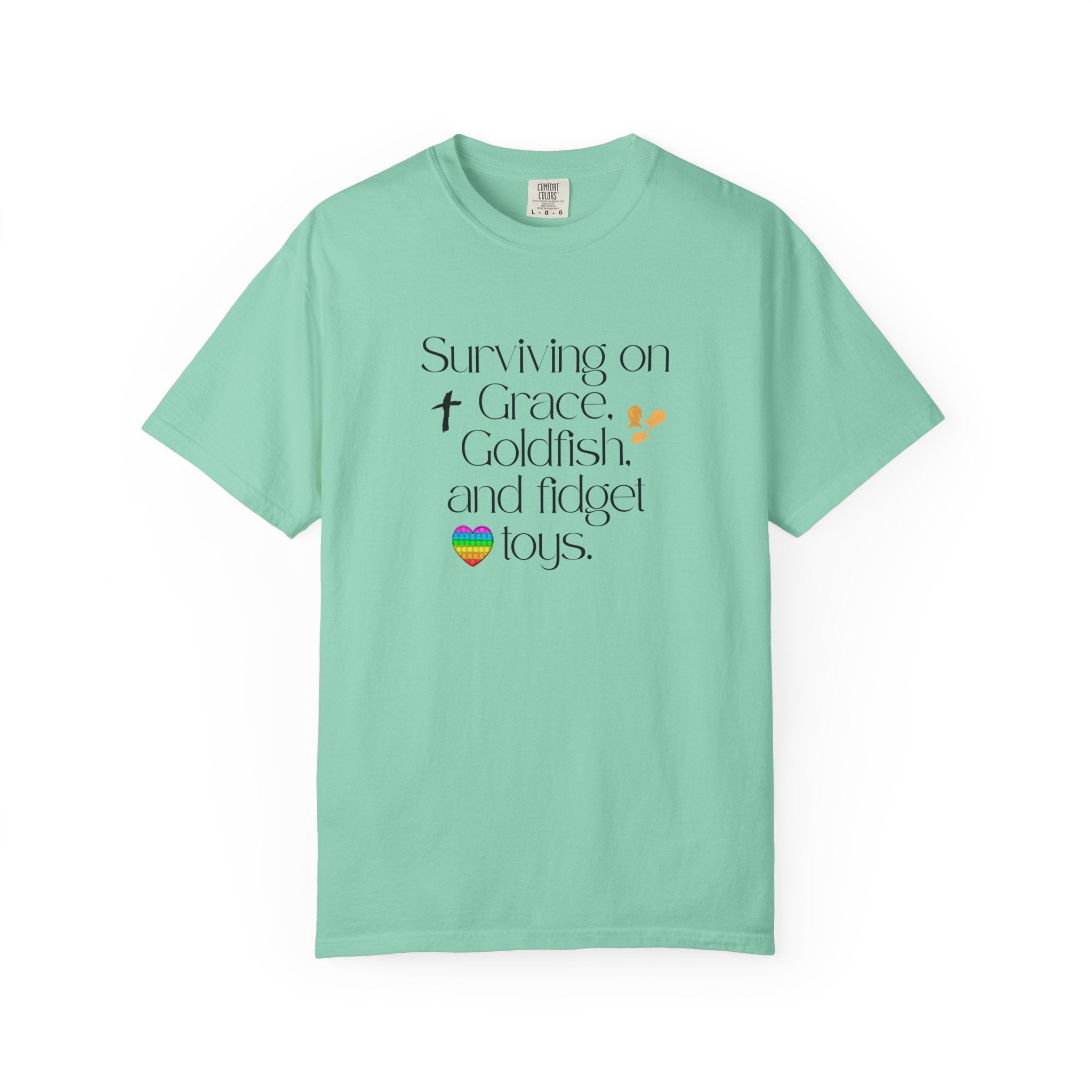 Surviving on Grace, Goldfish & Fidget Toys T-Shirt