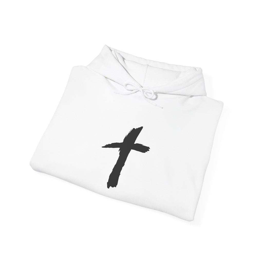 Faith Cross Hoodie — "God Can" Inspirational Christian Pullover