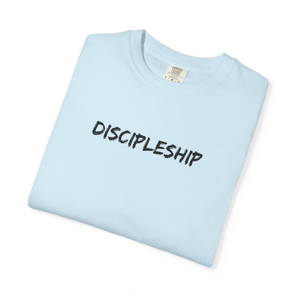 Discipleship T-Shirt — "Meeting People Where They Are Because That’s What Jesus Did" Christian Faith Tee