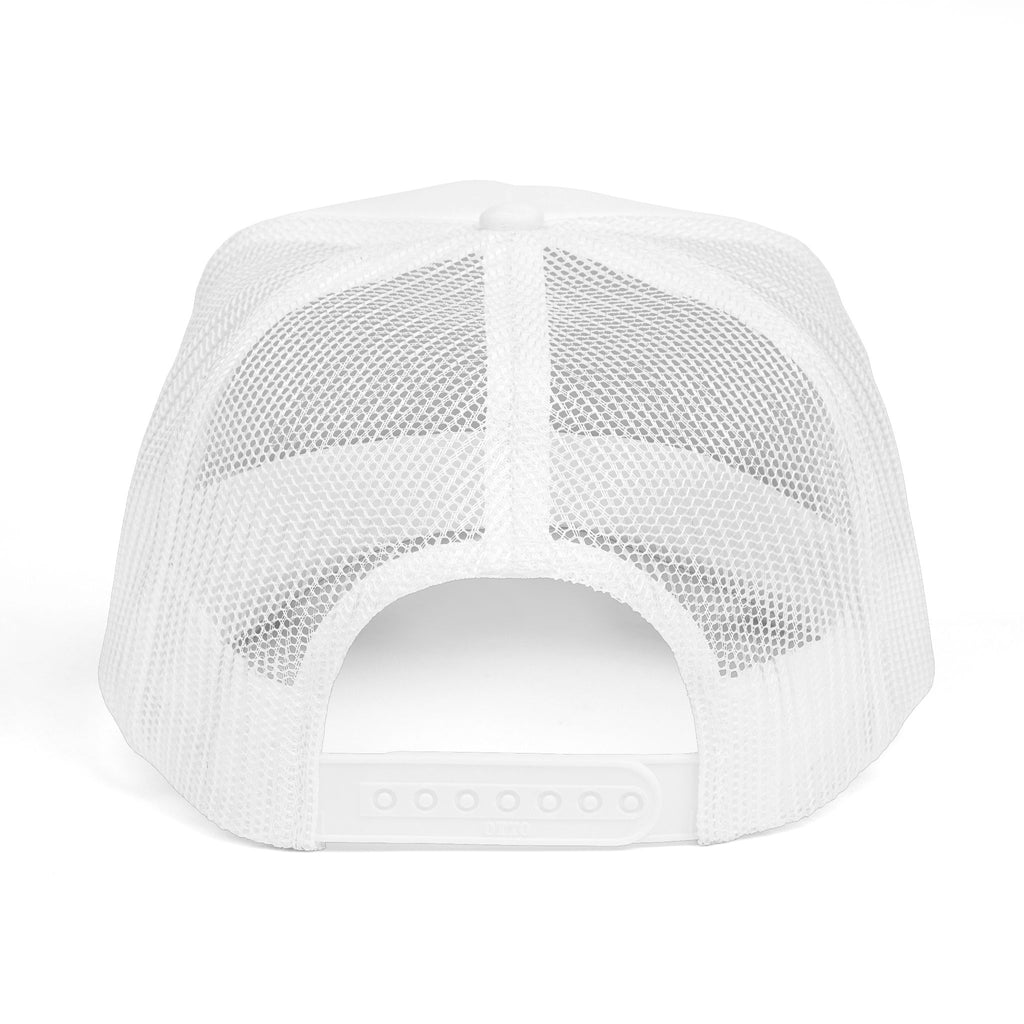 Trucker Hat — "I have snacks, Jesus, and noise‑cancelling headphones. Which do you need?"