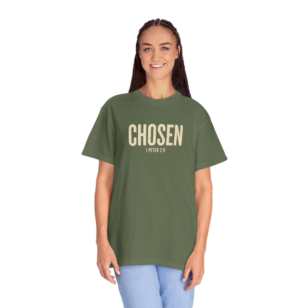 Chosen Graphic T-Shirt — Minimalist Inspirational Tee