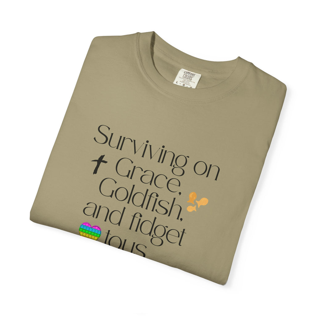 Surviving on Grace, Goldfish & Fidget Toys T-Shirt