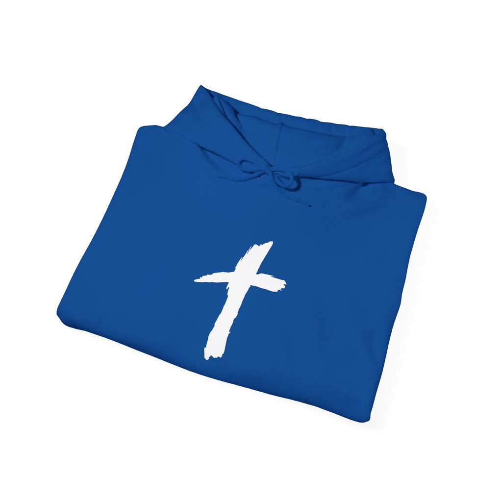 Faith Cross Hoodie — "God Can" Inspirational Christian Pullover