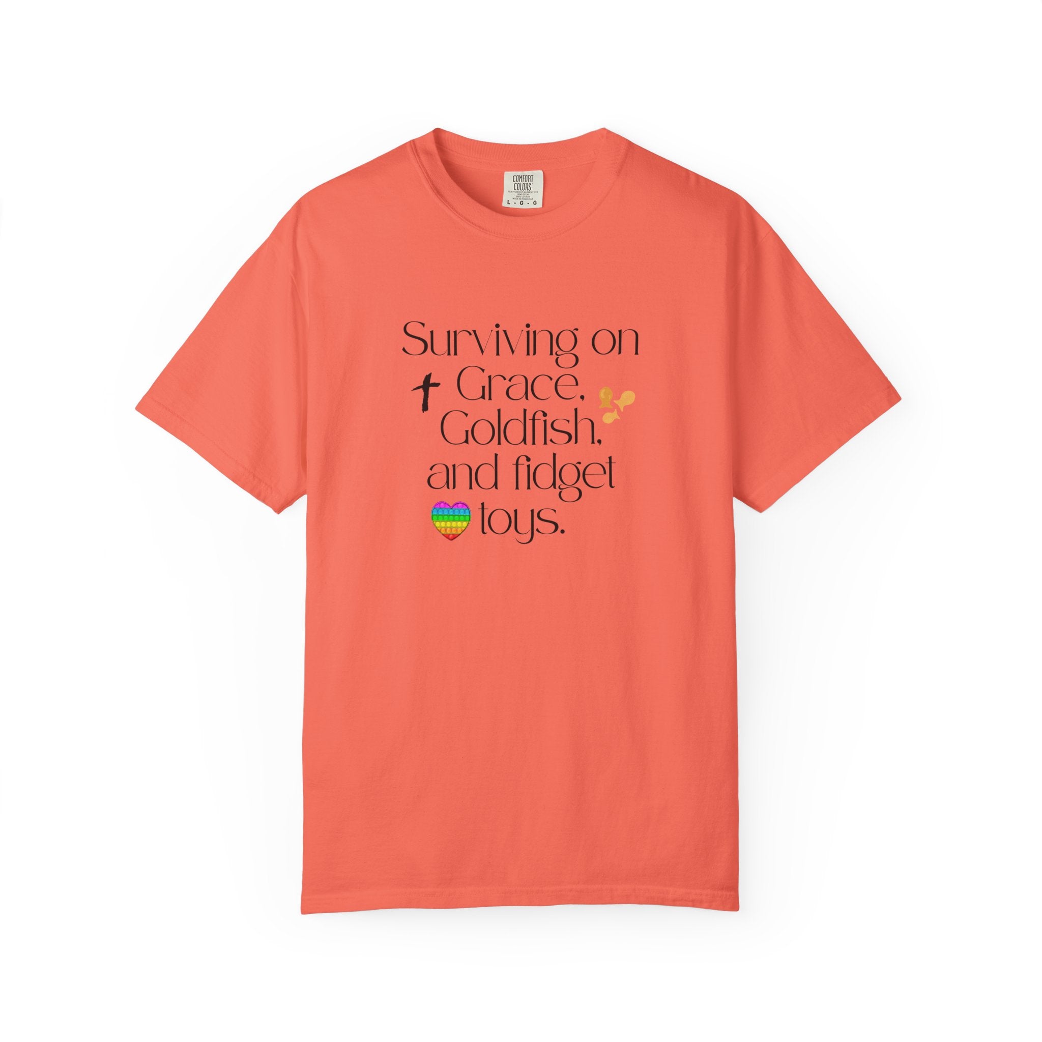 Surviving on Grace, Goldfish & Fidget Toys T-Shirt